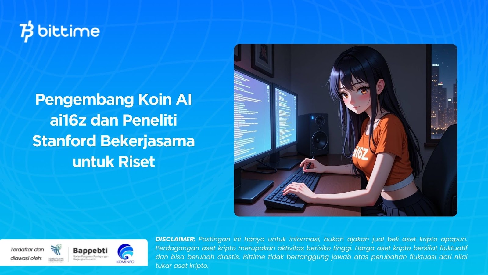 Pengembang Koin AI ai16z dan Peneliti Stanford Bekerjasama untuk Riset