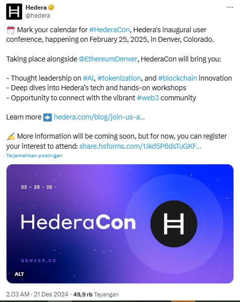 HederaCon 2025