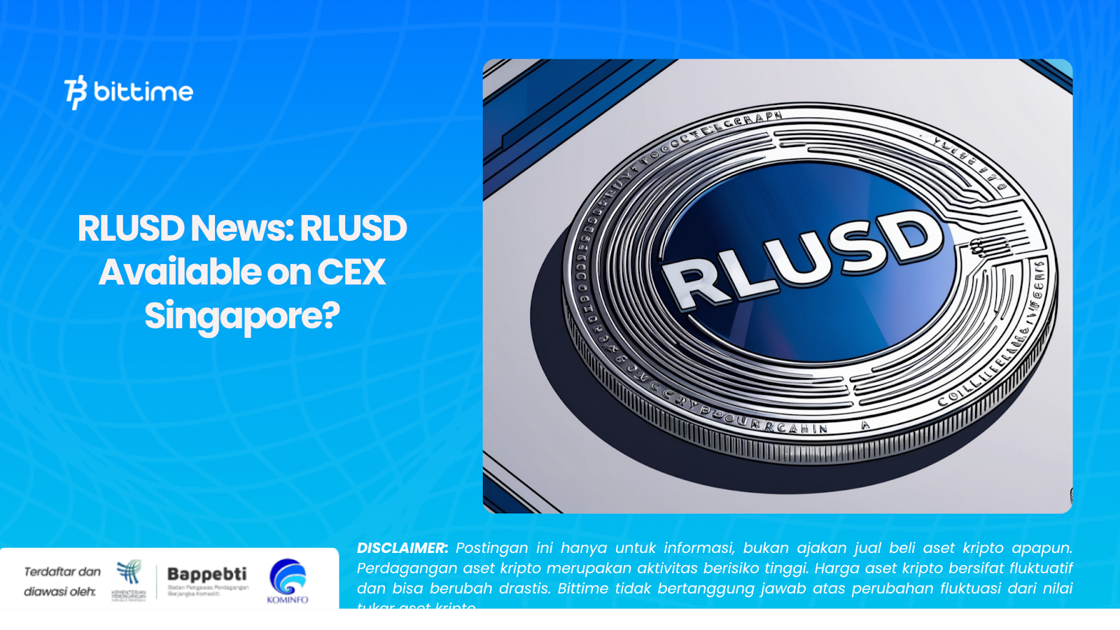 RLUSD News: RLUSD Available on CEX Singapore?
