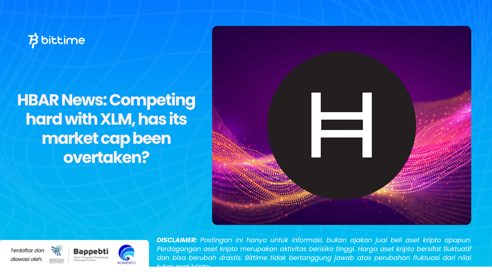 HBAR News: Competing hard with XLM, has its market cap been overtaken?
