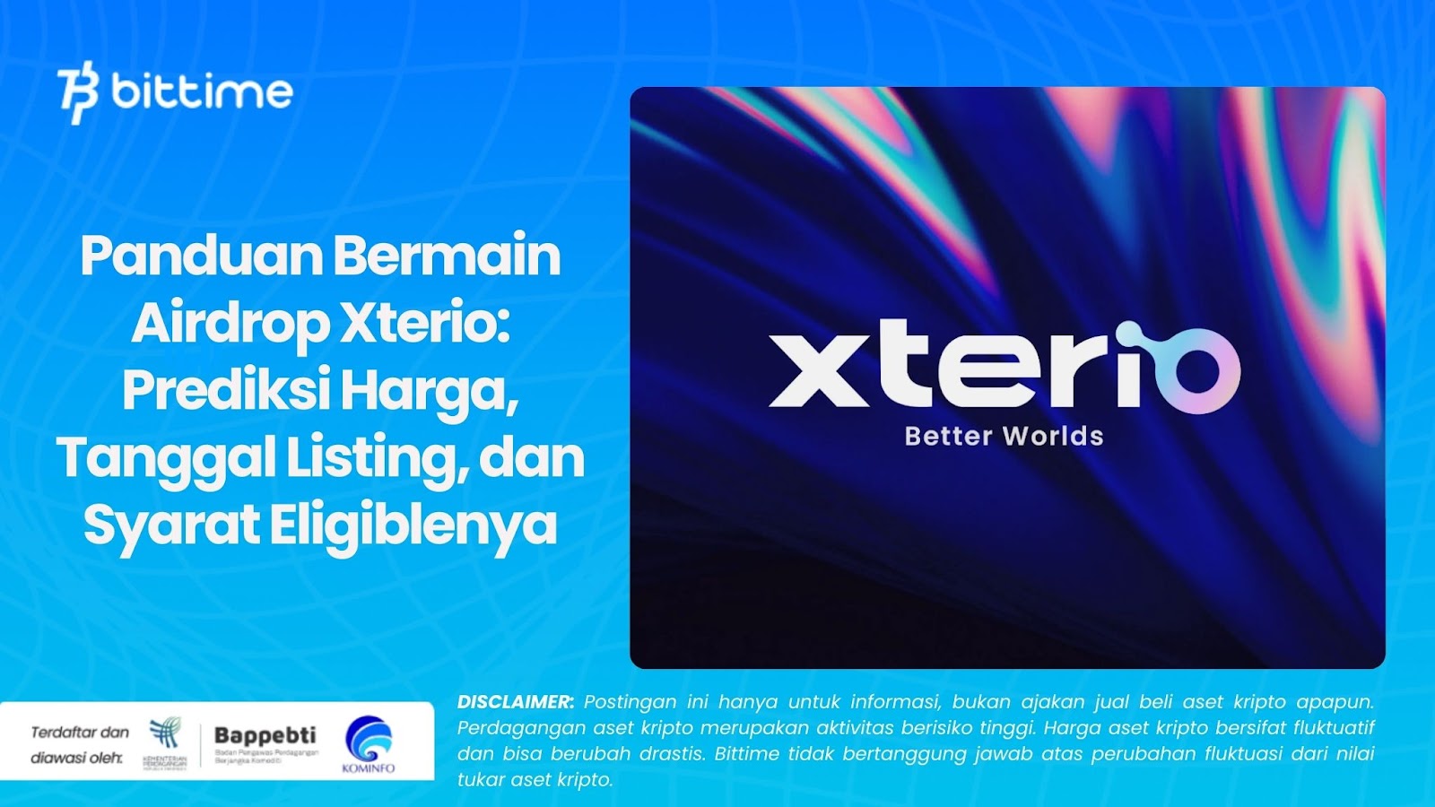Panduan Bermain Airdrop Xterio: Prediksi Harga, Tanggal Listing, dan Syarat Eligiblenya