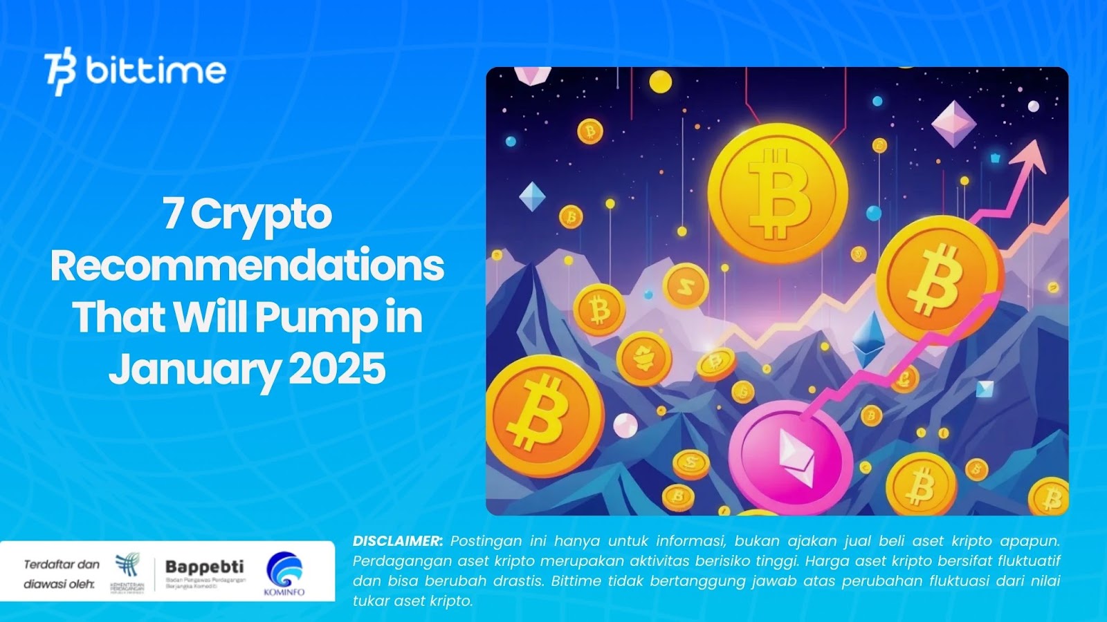 7 Crypto Recommendations That Will Pump in January 2025