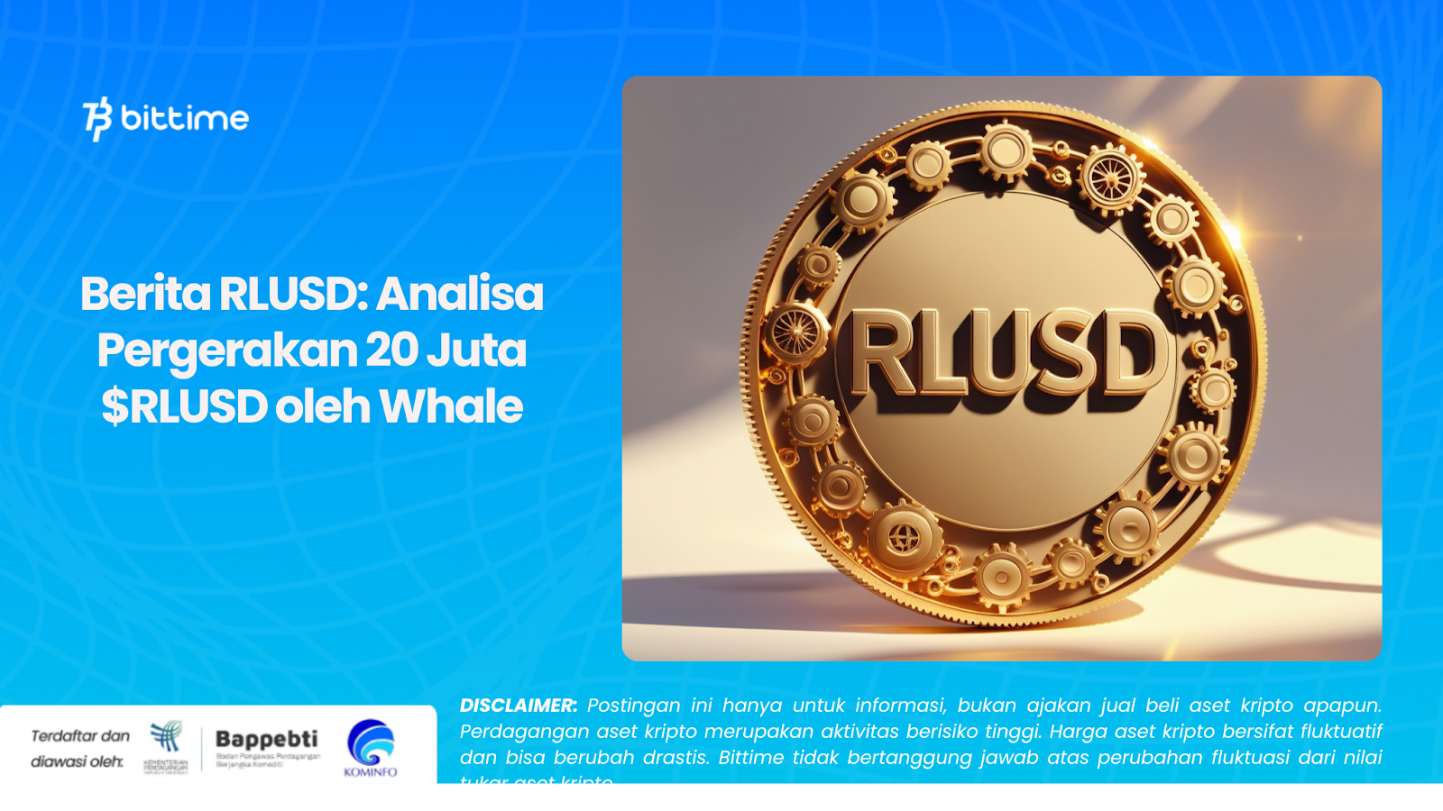 Berita RLUSD: Analisa Pergerakan 20 Juta $RLUSD oleh Whale
