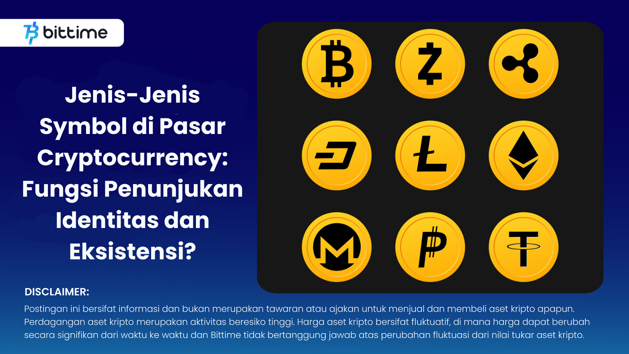 Jenis-Jenis Symbol Di Pasar Cryptocurrency: Fungsi Penunjukan Identitas ...