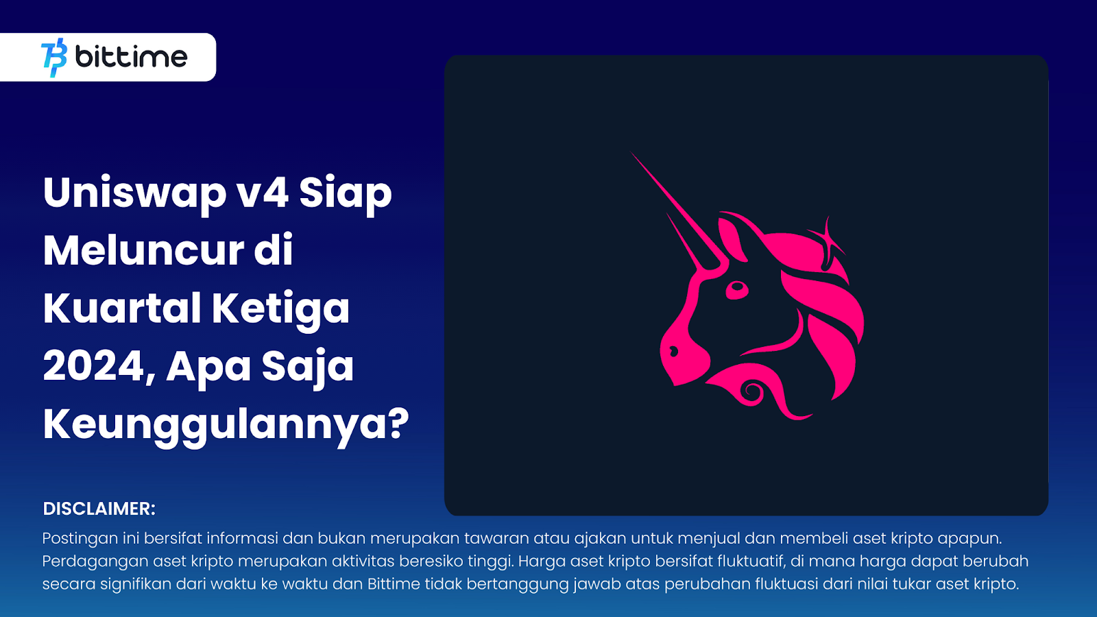 Uniswap v4 Siap Meluncur di Kuartal Ketiga 2024, Apa Saja Keunggulannya