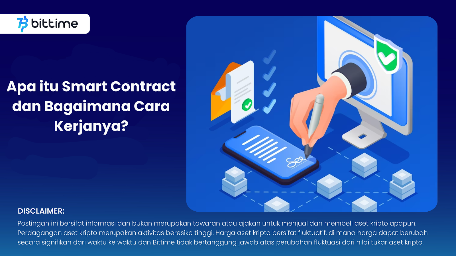 Apa Itu Smart Contract Dan Bagaimana Cara Kerjanya? – Bittime