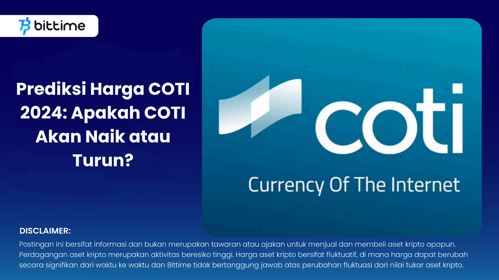 Prediksi Harga COTI 2024 2030 Apakah COTI akan Naik atau Turun