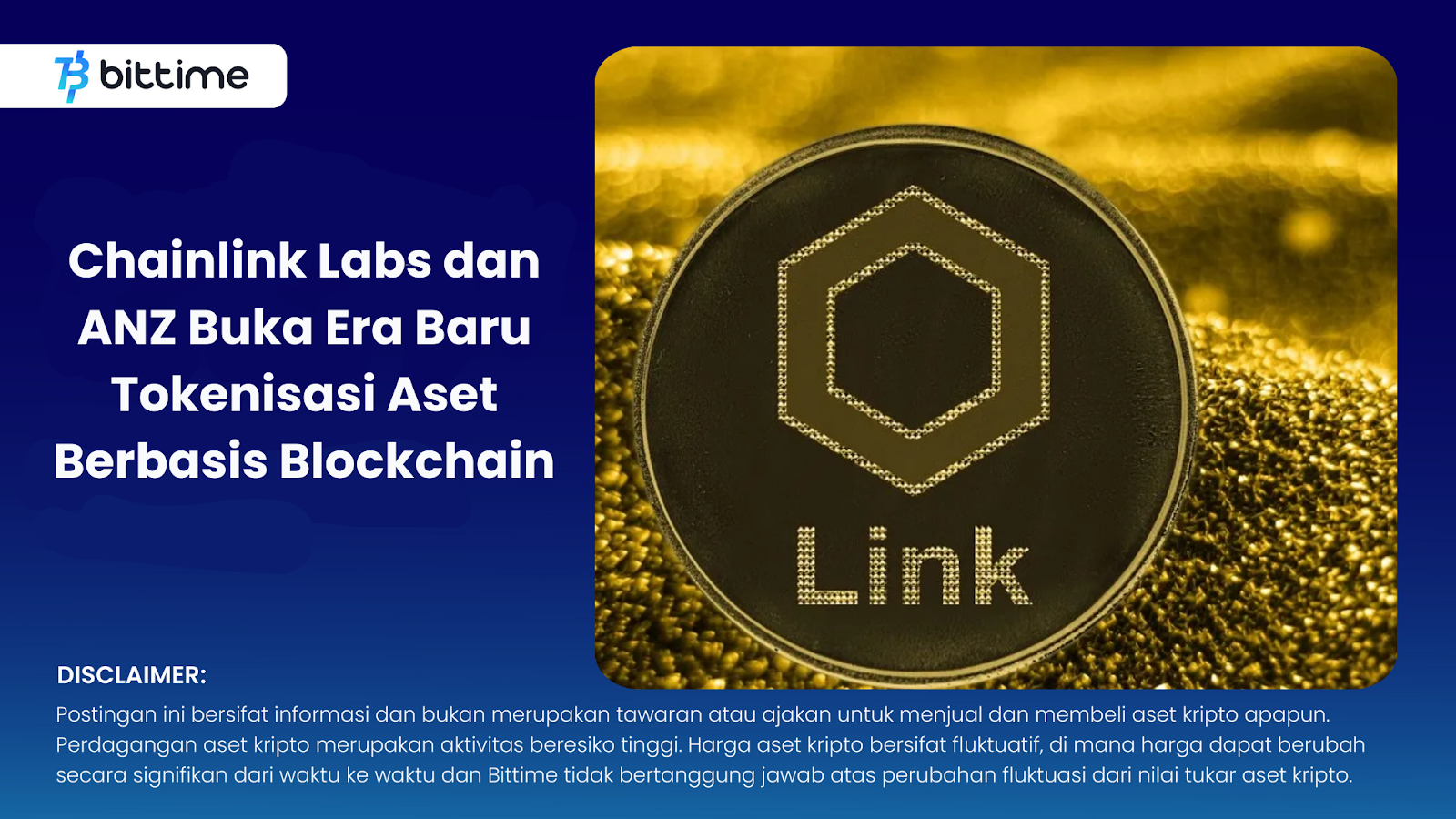 A New Era of Blockchain-Based Asset Tokenization Initiated by Chainlink  Labs and ANZ – Bittime