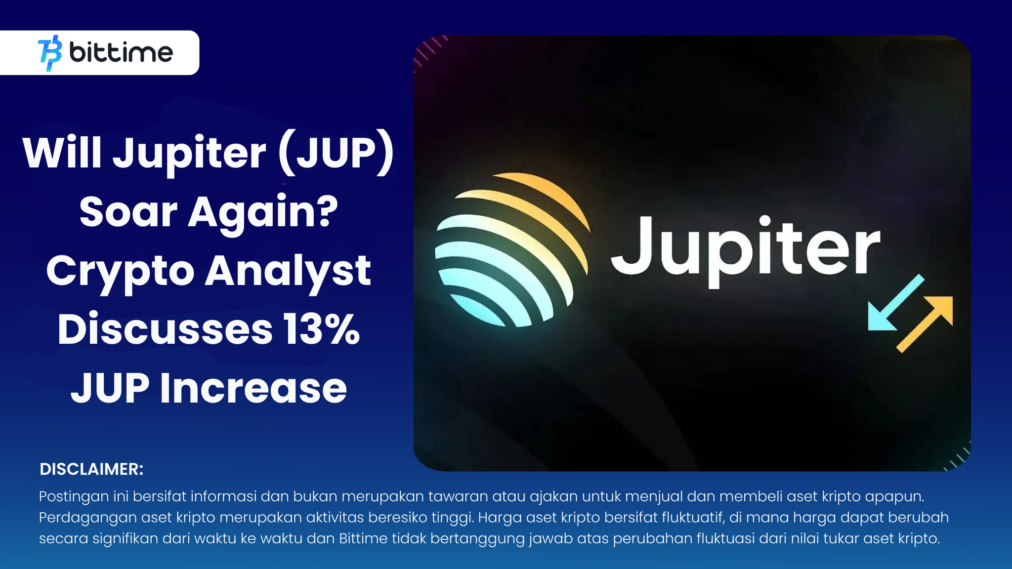 Will Jupiter (JUP) Soar Again? Crypto Analyst Discusses 13% JUP ...