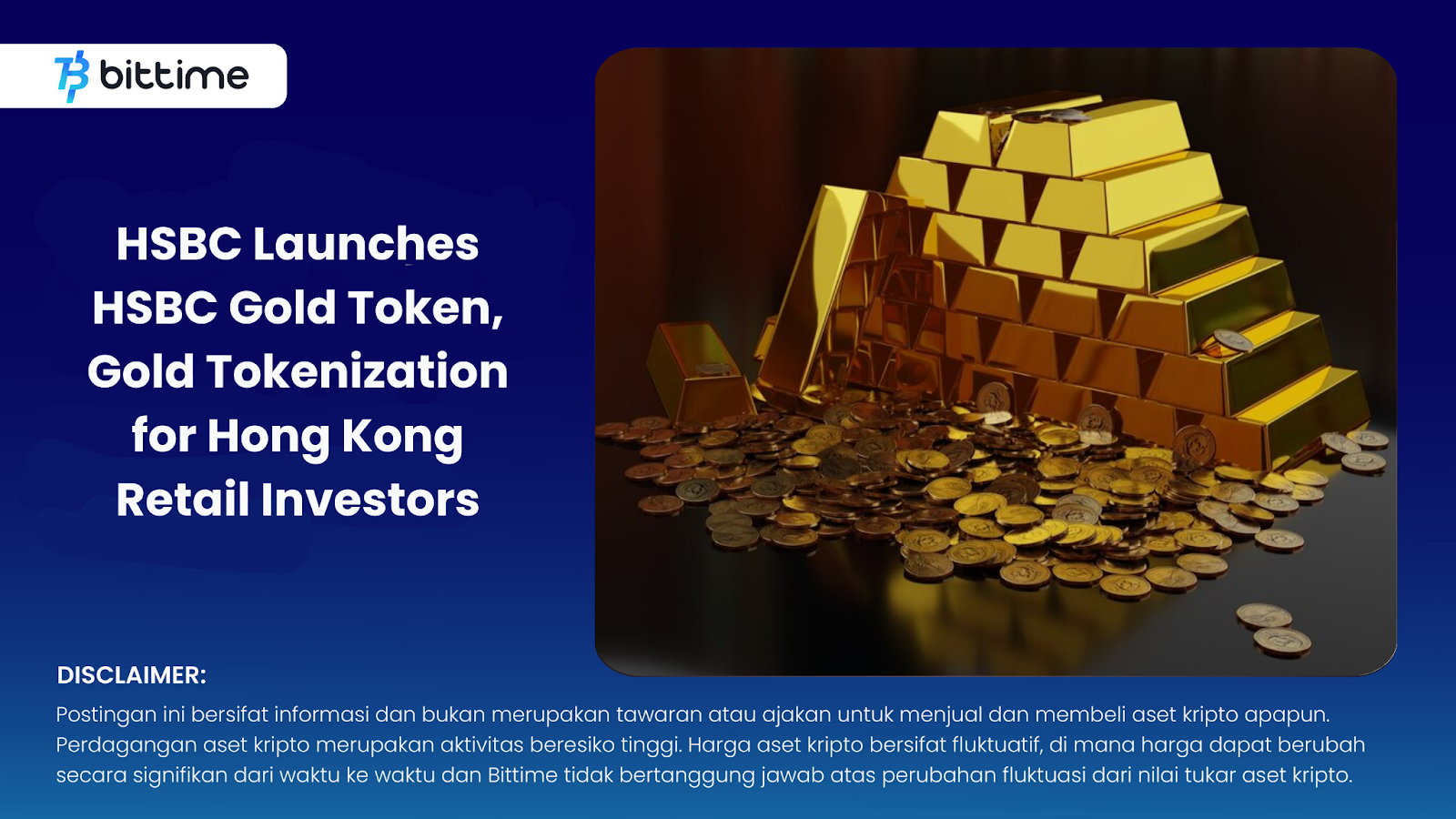 HSBC Launches HSBC Gold Token, Gold Tokenization for Hong Kong Retail ...