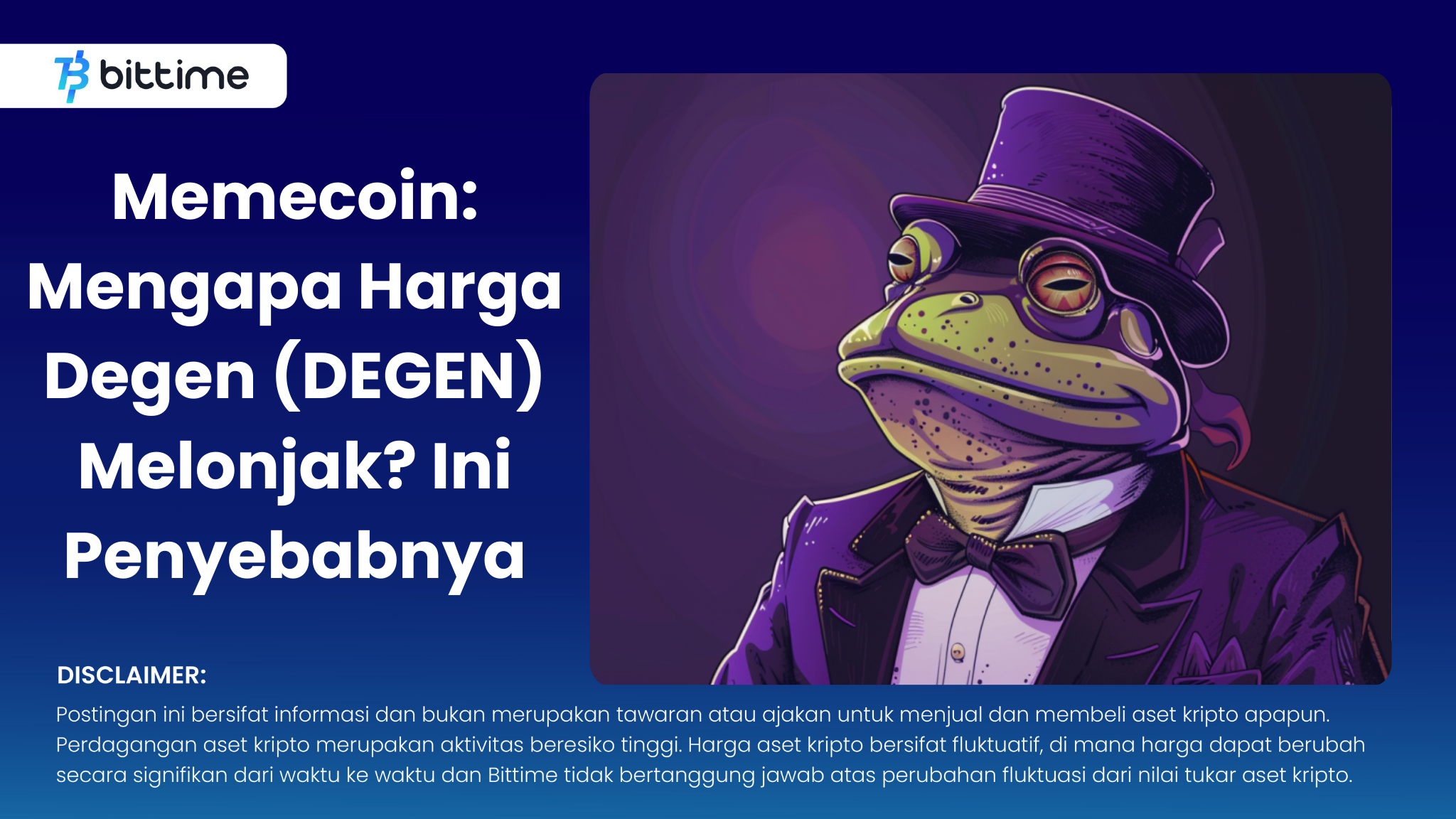 Memecoin: Why is Degen (DEGEN) Price Soaring? This is the Cause – Bittime