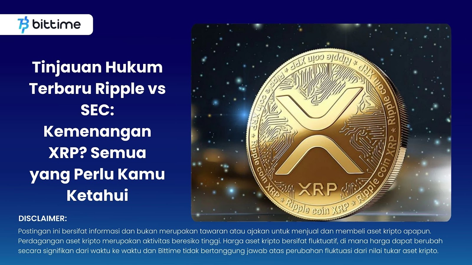 Tinjauan Hukum Terbaru Ripple vs SEC Kemenangan XRP? Semua yang Perlu