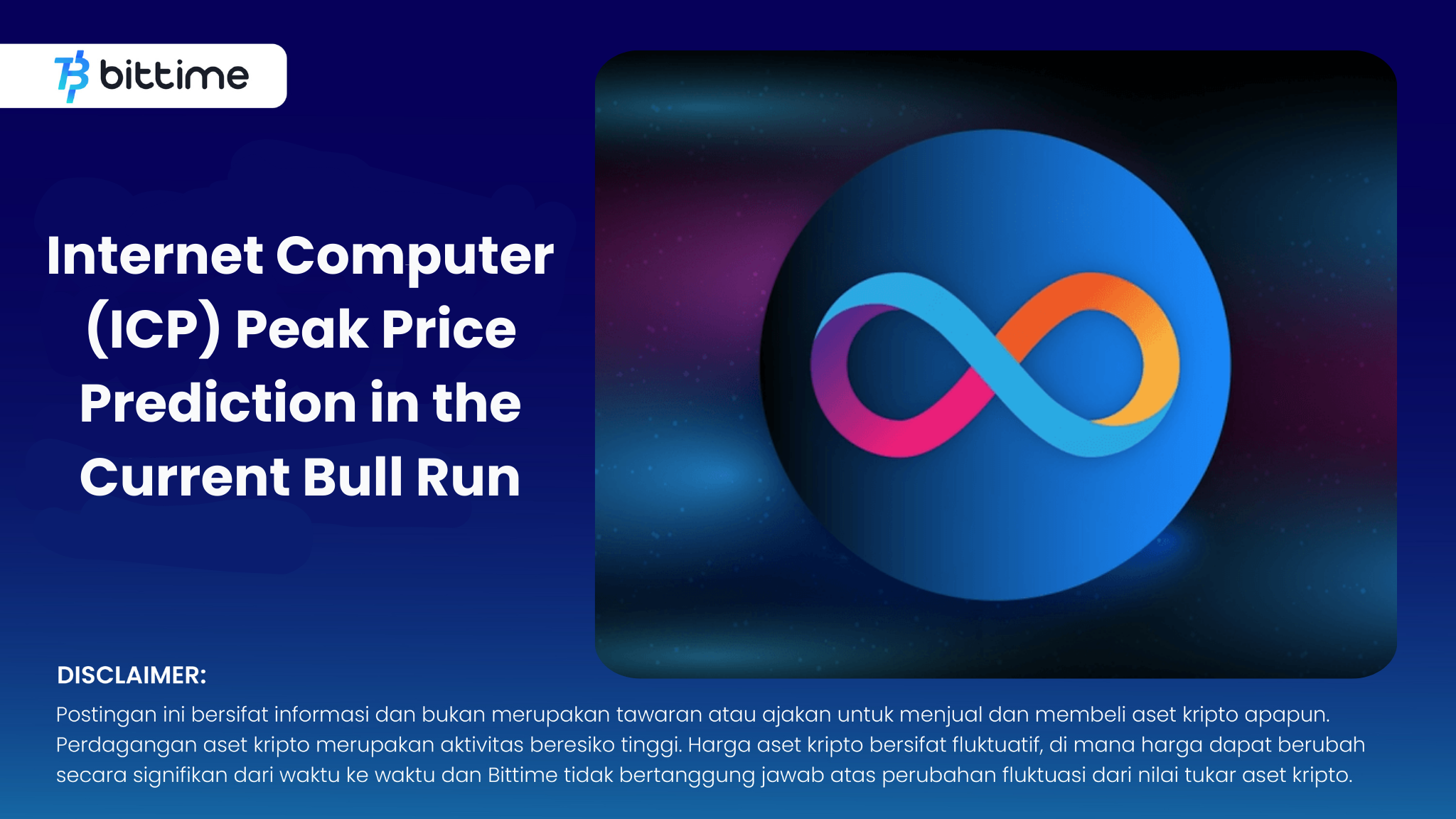 Internet Computer (ICP) Peak Price Prediction in the Current Bull Run –  Bittime
