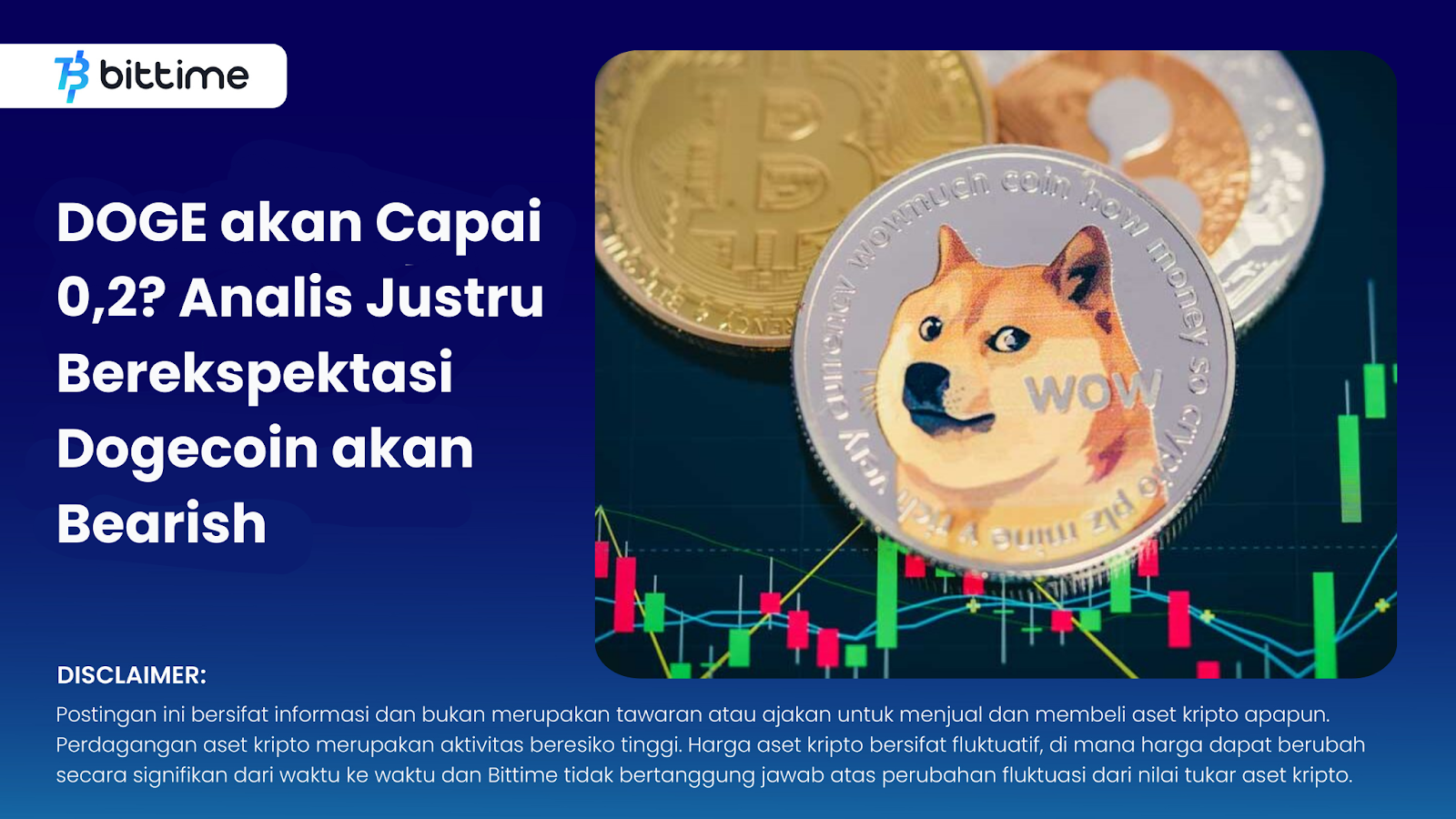 DOGE will Reach 0.2? Analysts actually expect Dogecoin to be bearish –  Bittime