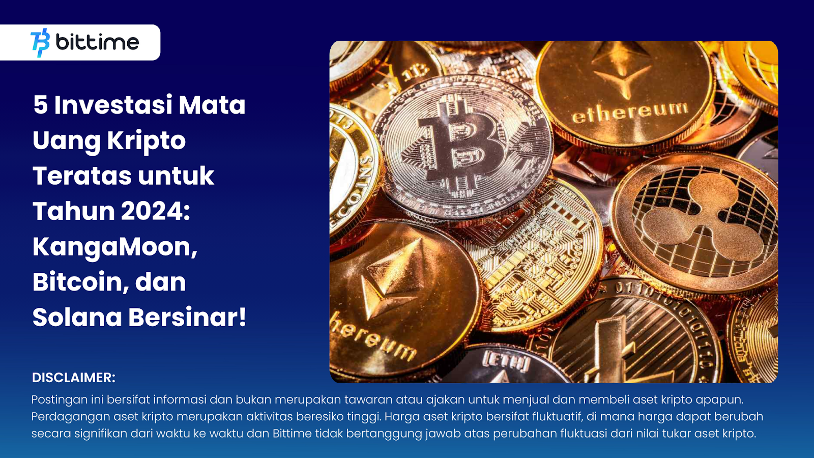 Top 5 Cryptocurrency Investments for 2024: KangaMoon, Bitcoin and Solana  Shine! – Bittime