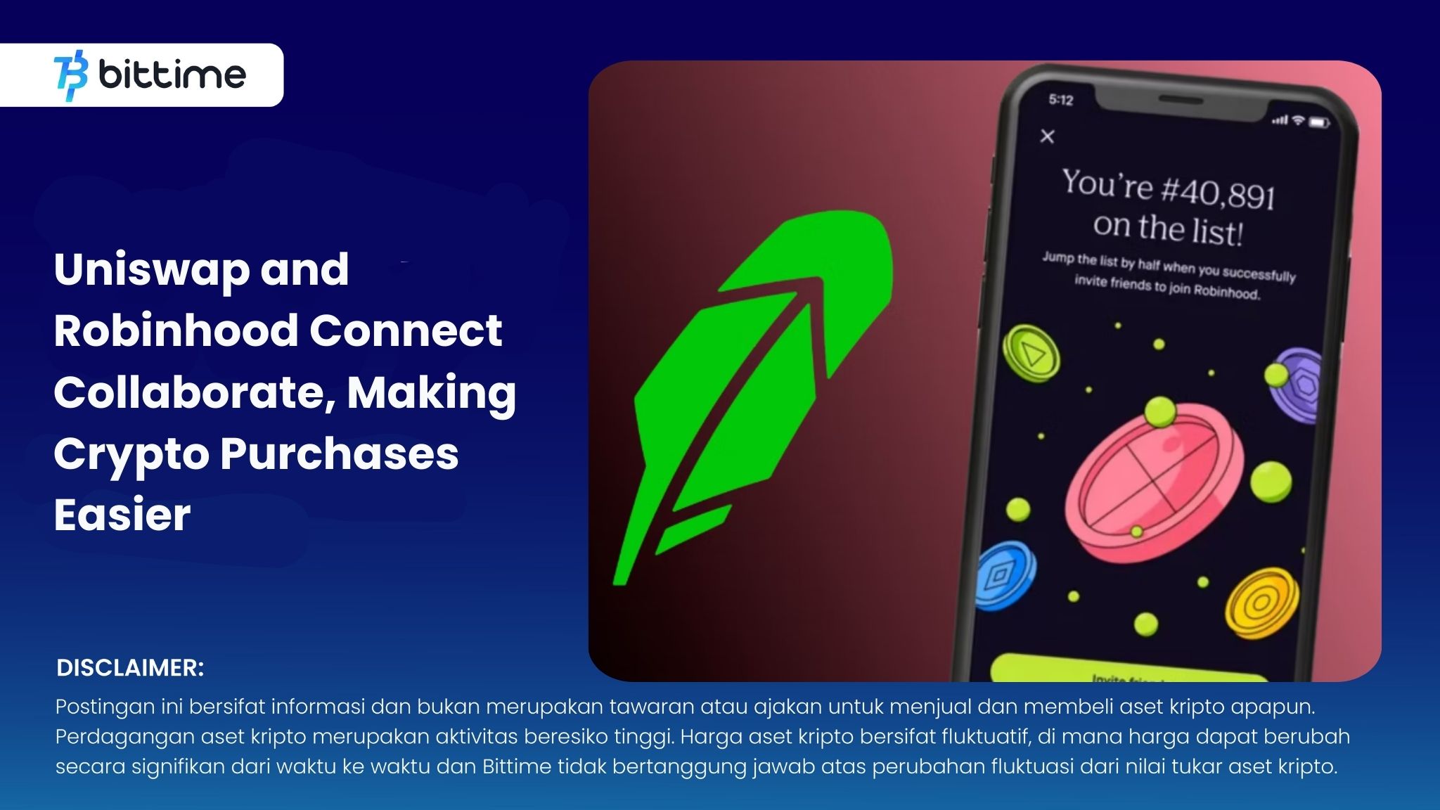 Uniswap and Robinhood Connect Collaborate, Making Crypto Purchases Easier.jpg