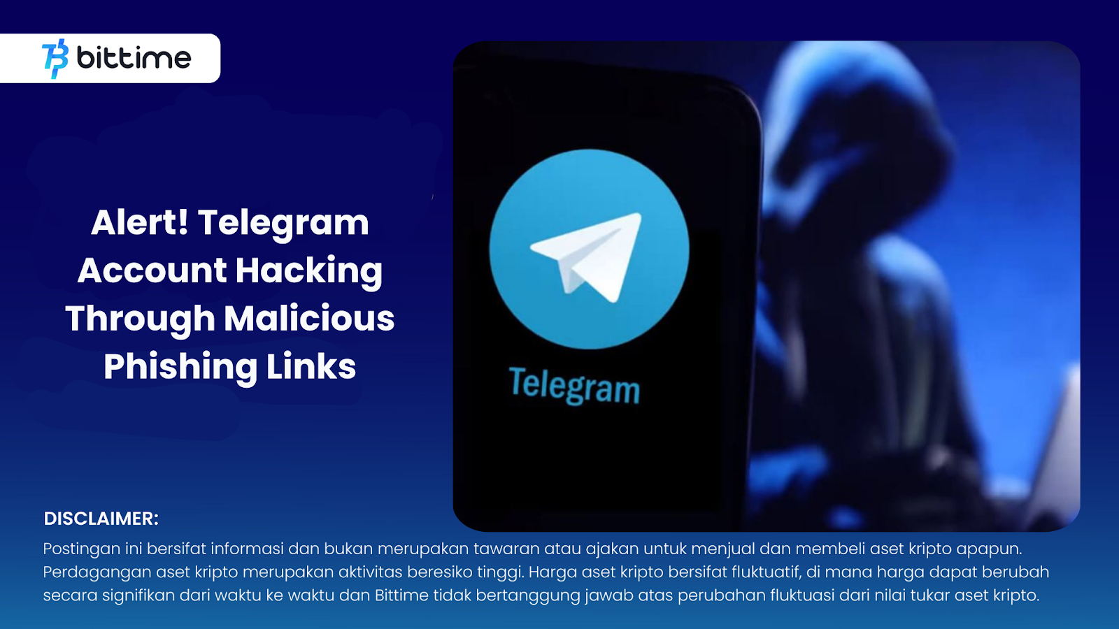 Alert! Telegram Account Hacking Through Malicious Phishing Links – Bittime