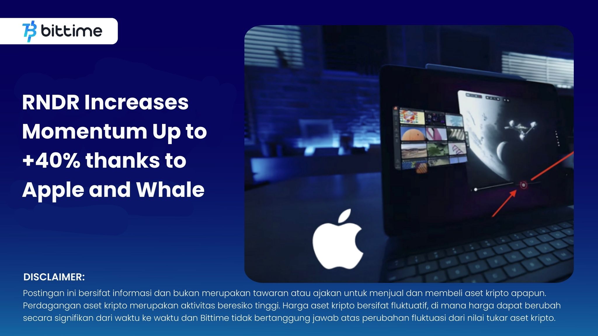 RNDR Increases Momentum Up to +40% thanks to Apple and Whale.jpg