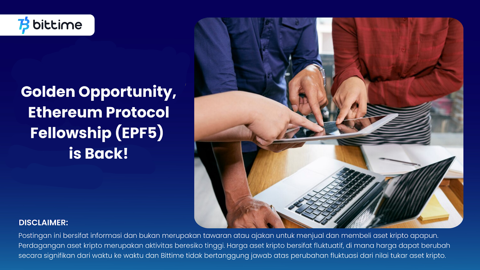 Golden Opportunity, Ethereum Protocol Fellowship (EPF5) is Back! – Bittime