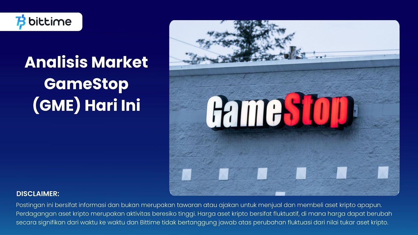Analisis Market GameStop (GME) Hari Ini
