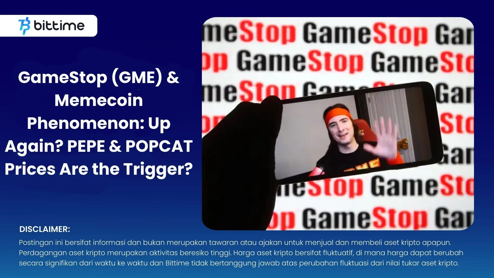 GameStop (GME) & Memecoin Phenomenon Up Again PEPE & POPCAT Prices Are the Trigger.webp