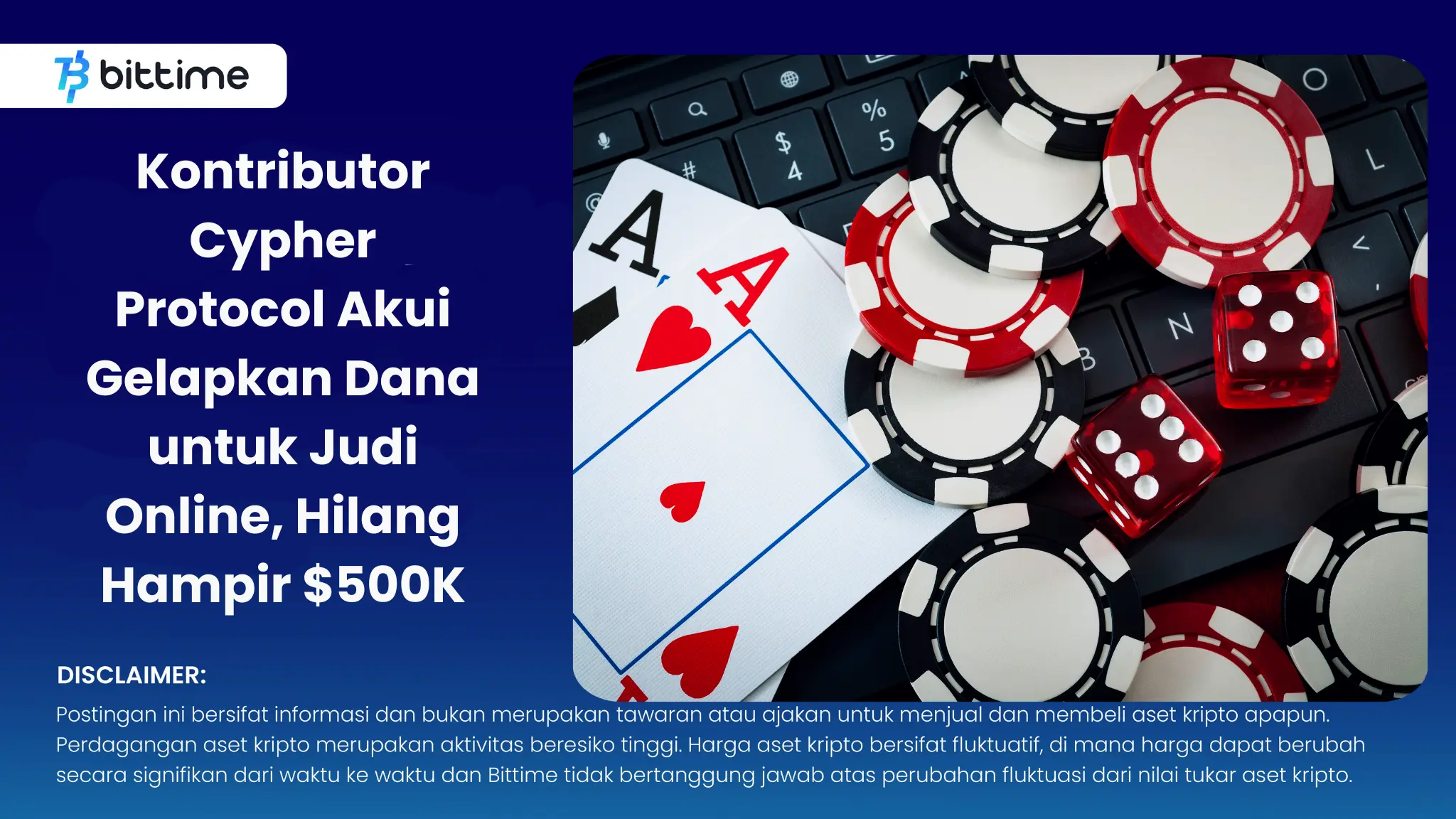 Cypher Protocol Contributor Admits Misappropriating Funds for Online Gambling, Losing Nearly 500K.webp