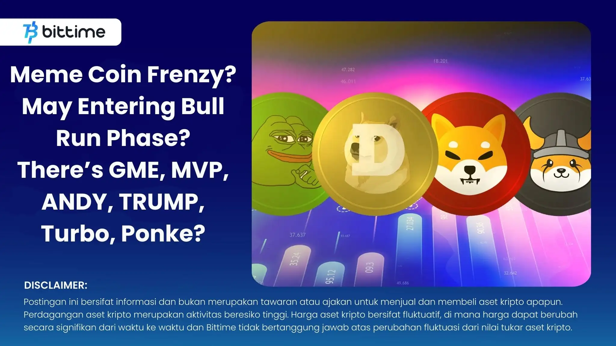 Meme Coin Frenzy May Entering Bull Run Phase Theres Gme Mvp Andy Trump Turbo Ponke