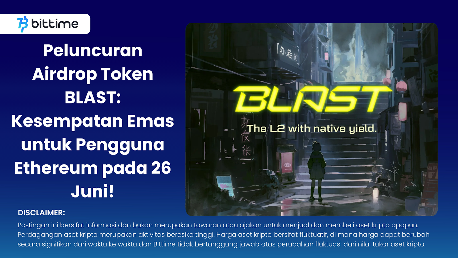 Golden Opportunity BLAST Token Airdrop Launching for Ethereum Users on June 26