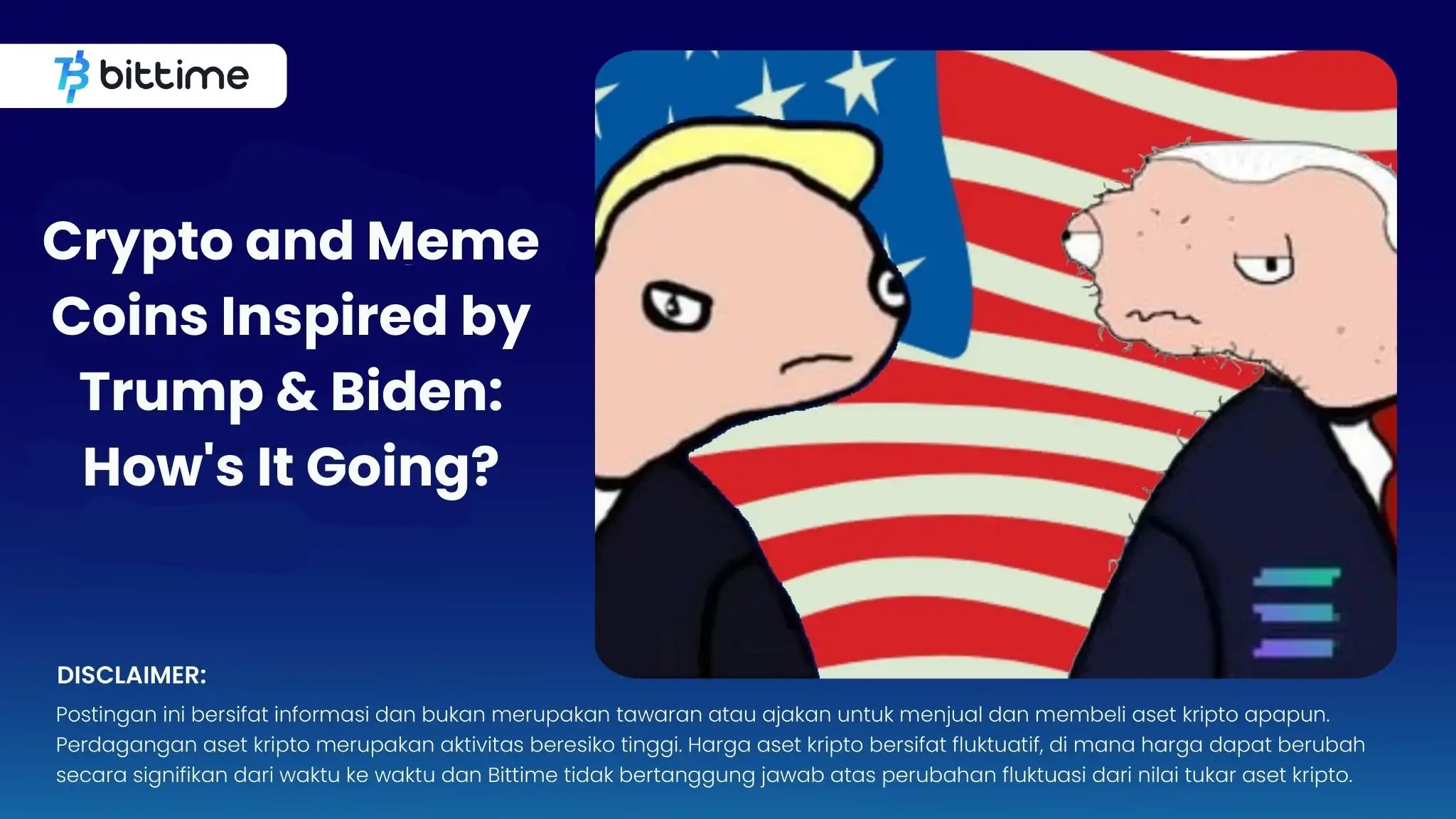 Crypto and Meme Coins Inspired by Trump & Biden How's It Going.webp