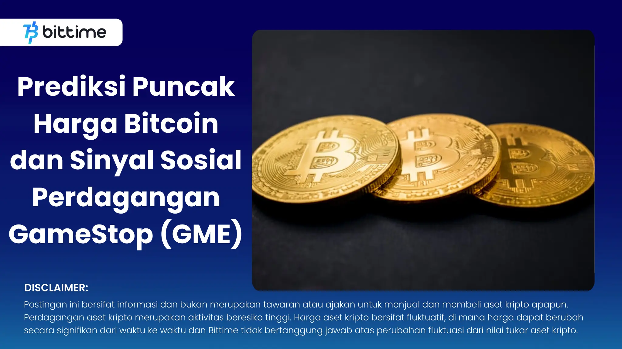 Bitcoin Price Peak Prediction and GameStop (GME) Trading Social Signals.webp