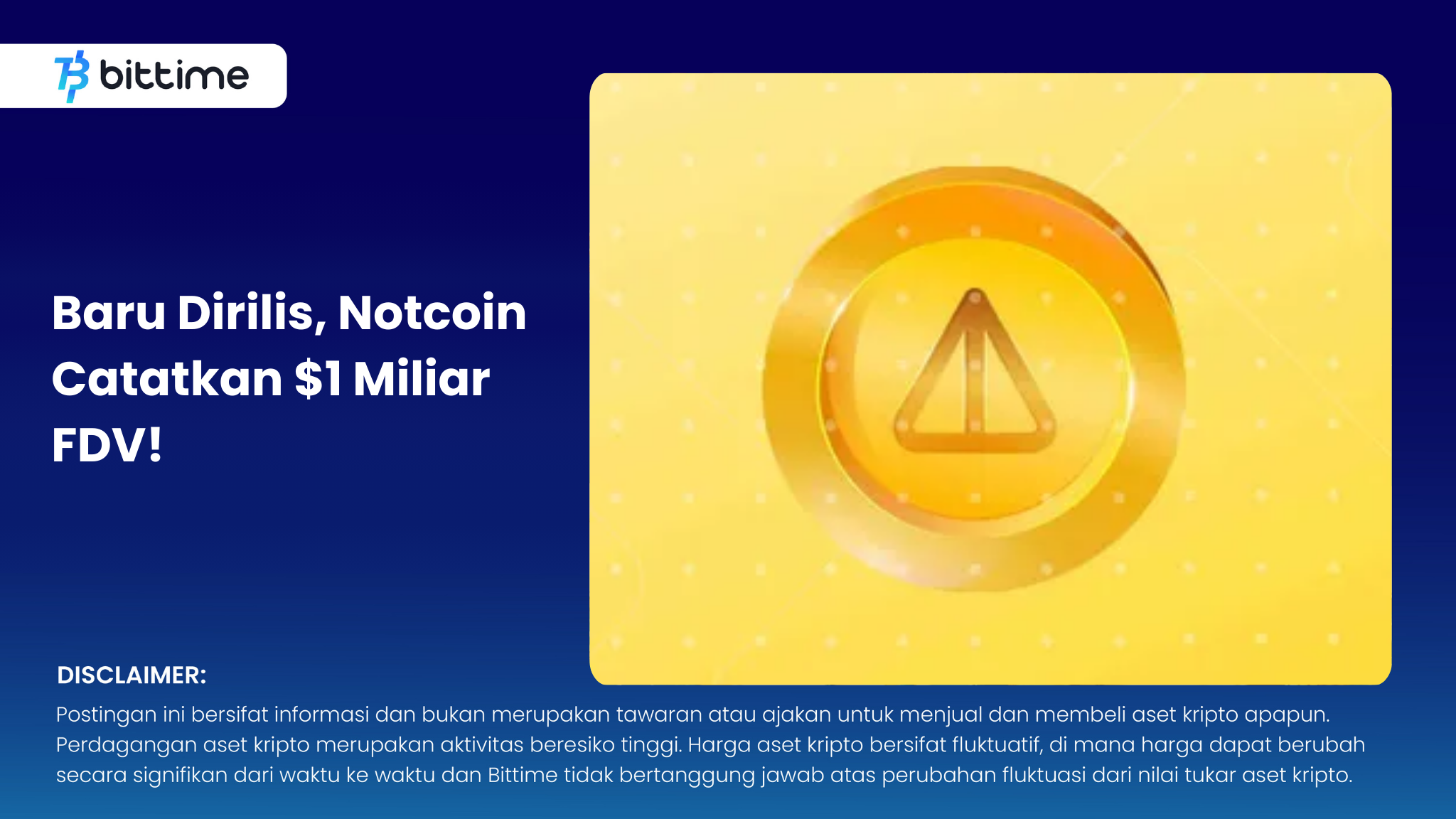 Just Released, Notcoin Records $1 Billion FDV!.png