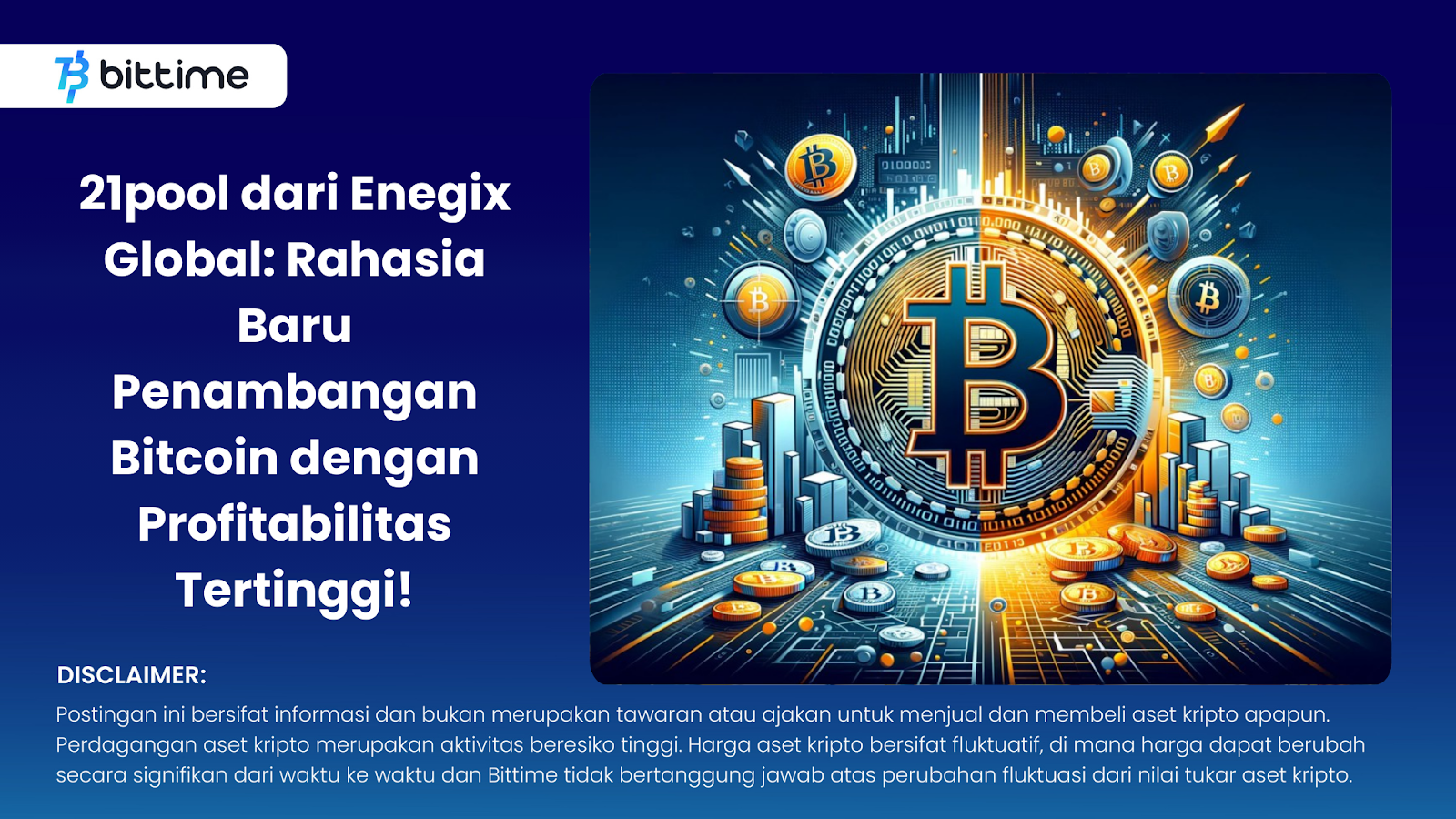 21pool from Enegix Global New Secret of Bitcoin Mining with Highest Profitability!
