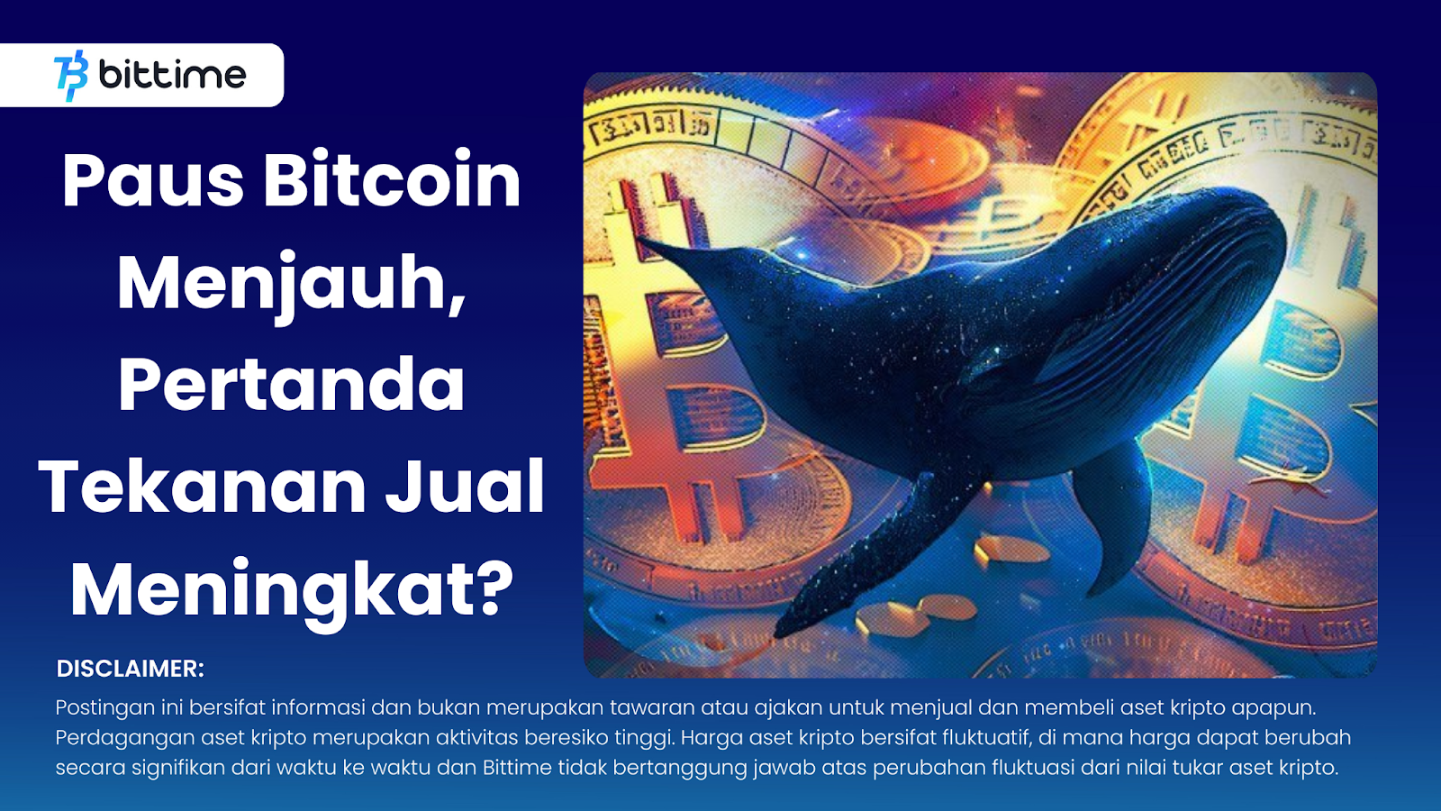 Bitcoin Whales Stay Away, A Sign of Increasing Selling Pressure?