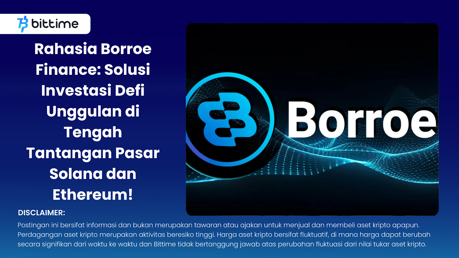 The Secret of Borroe Finance The Ultimate Defi Investment Solution Amid Solana and Ethereum Market Challenges!