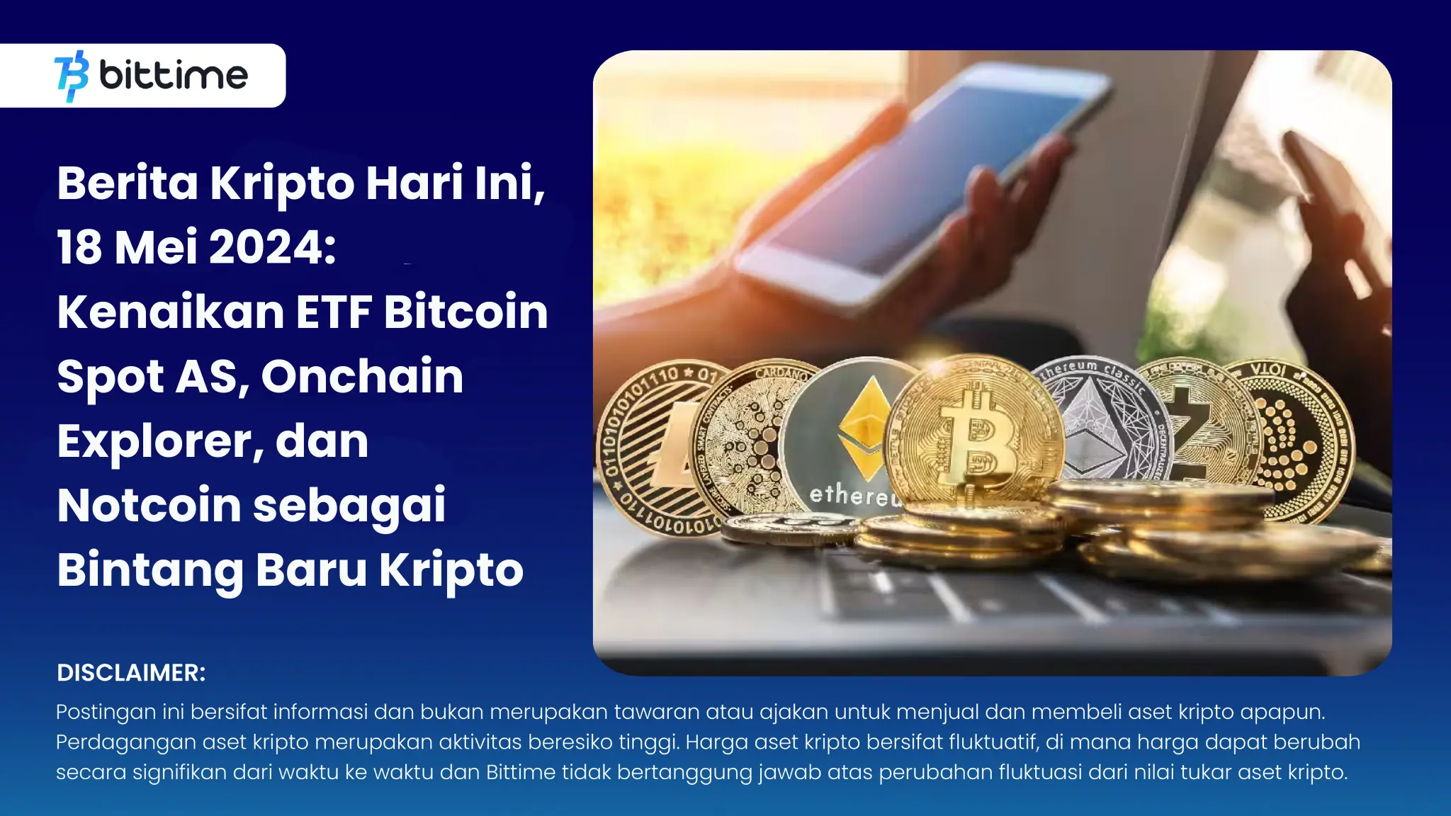 Crypto News Today, May 18, 2024 - Bittime.webp