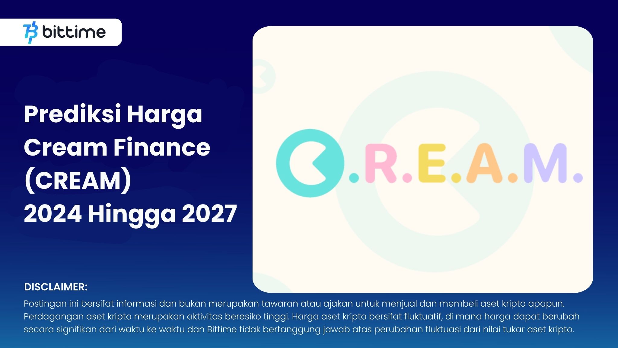Prediksi Harga Cream Finance (CREAM) 2024 Hingga 2027 – Bittime