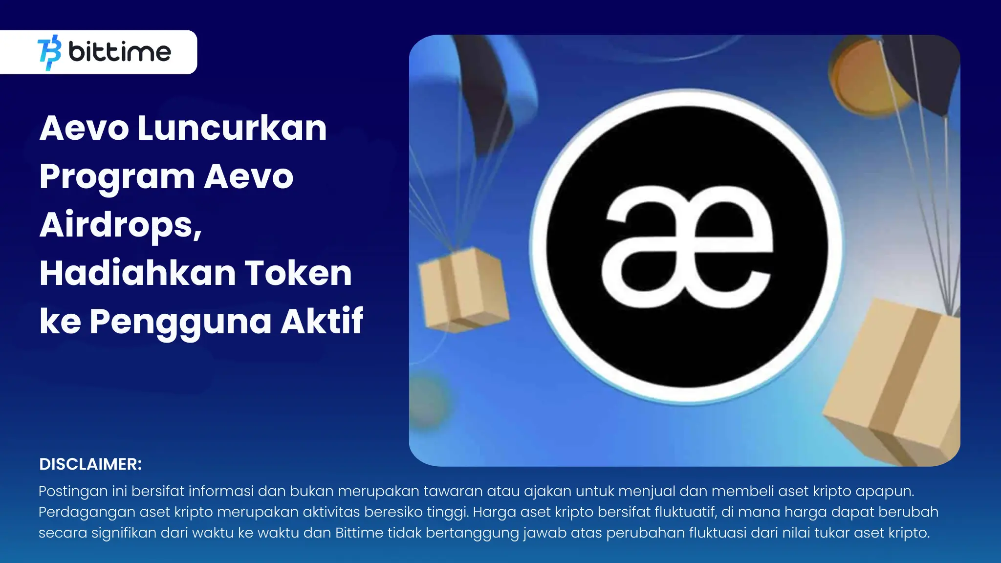 Aevo Luncurkan Program Aevo Airdrops - Bittime.webp