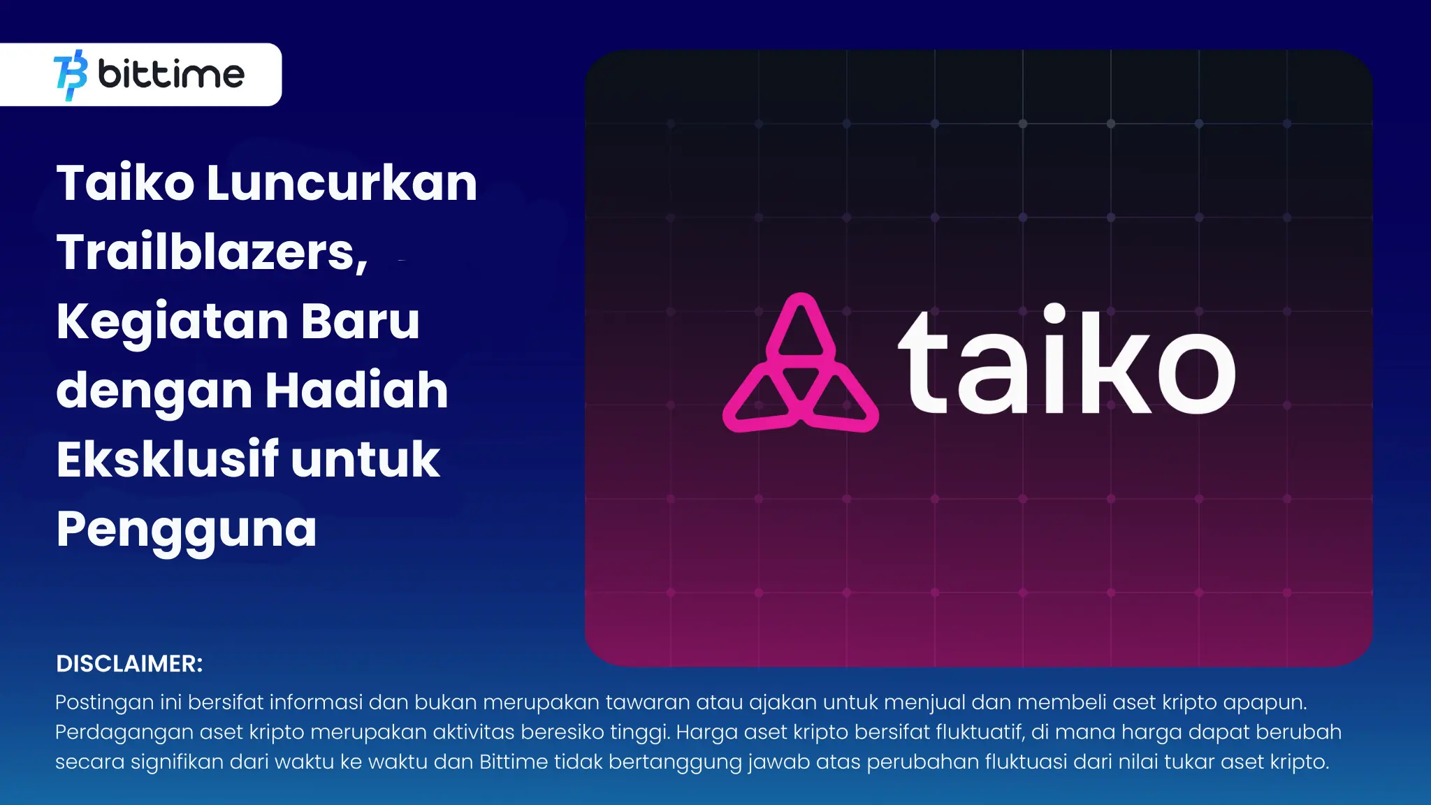 Taiko Launches Trailblazers - Bittime.webp