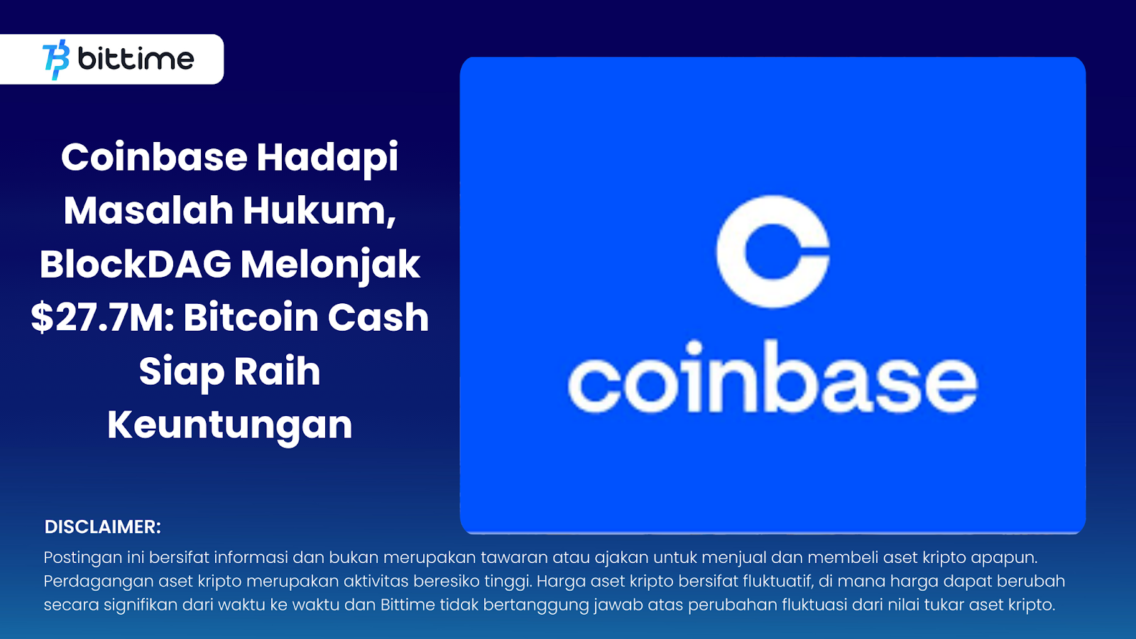 Coinbase Faces Legal Issues, BlockDAG Soars $27.7M: Bitcoin Cash Poised for Profits
