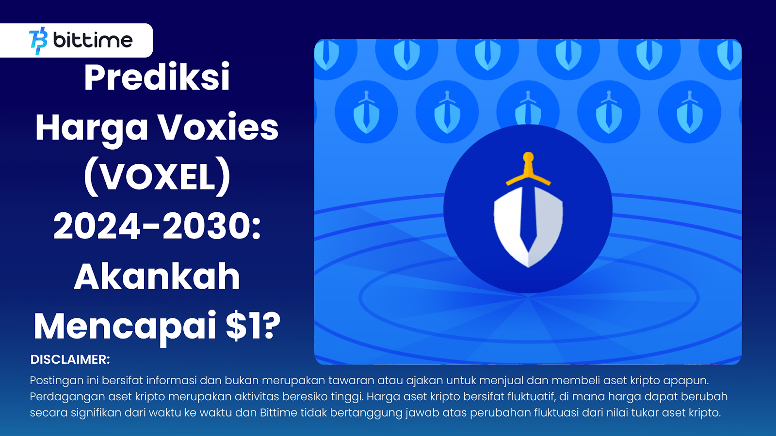 Voxies (VOXEL) Price Prediction 20242030 Will it Reach 1? Bittime