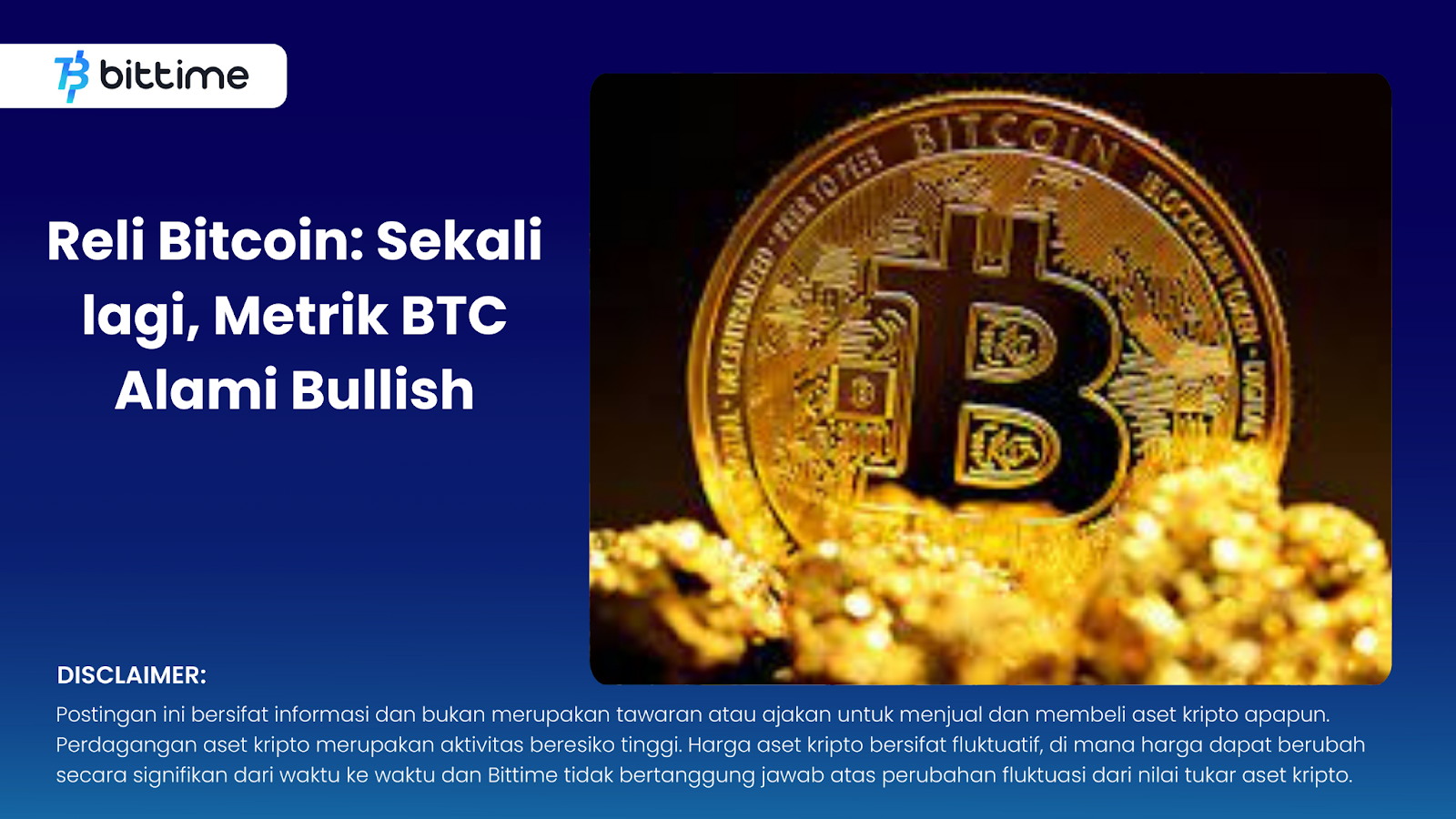 Bitcoin Rally: Once Again, BTC Metrics Are Bullish

