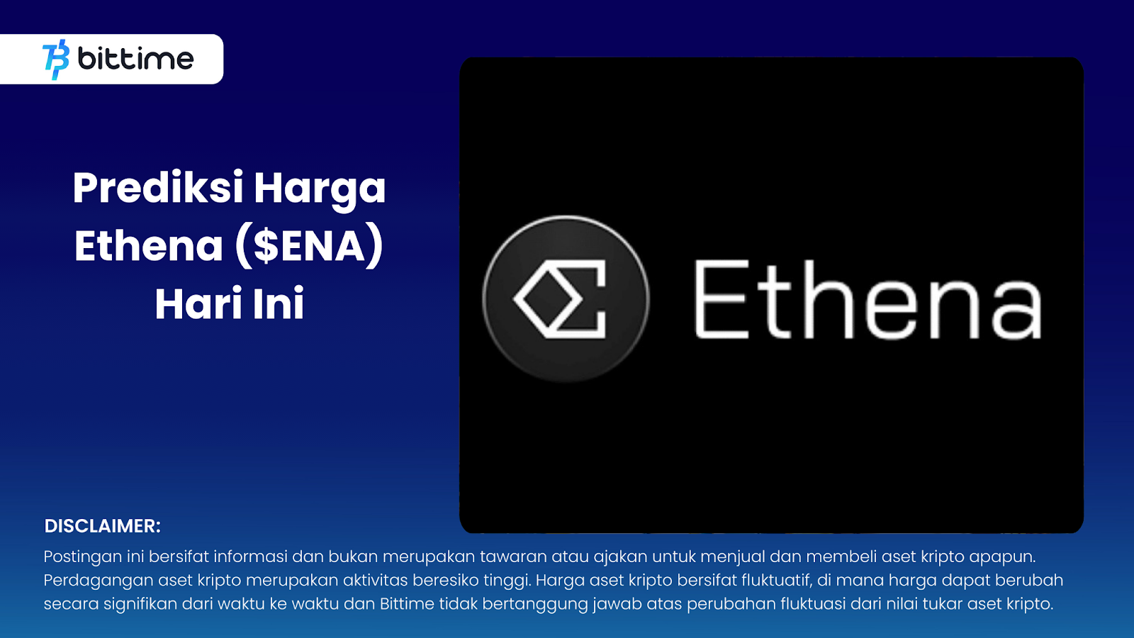 Ethena ($ENA) Price Prediction Today
