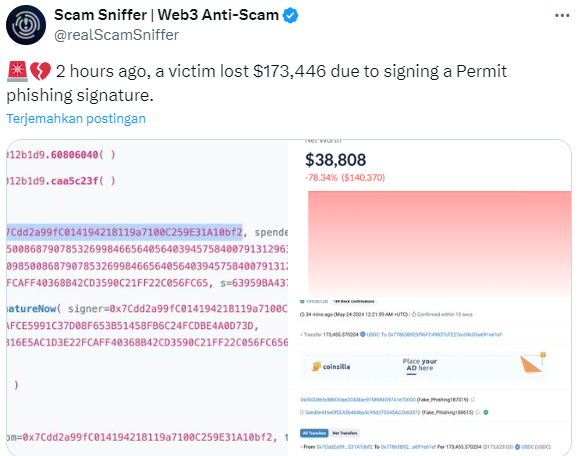 Permit Phishing Signature