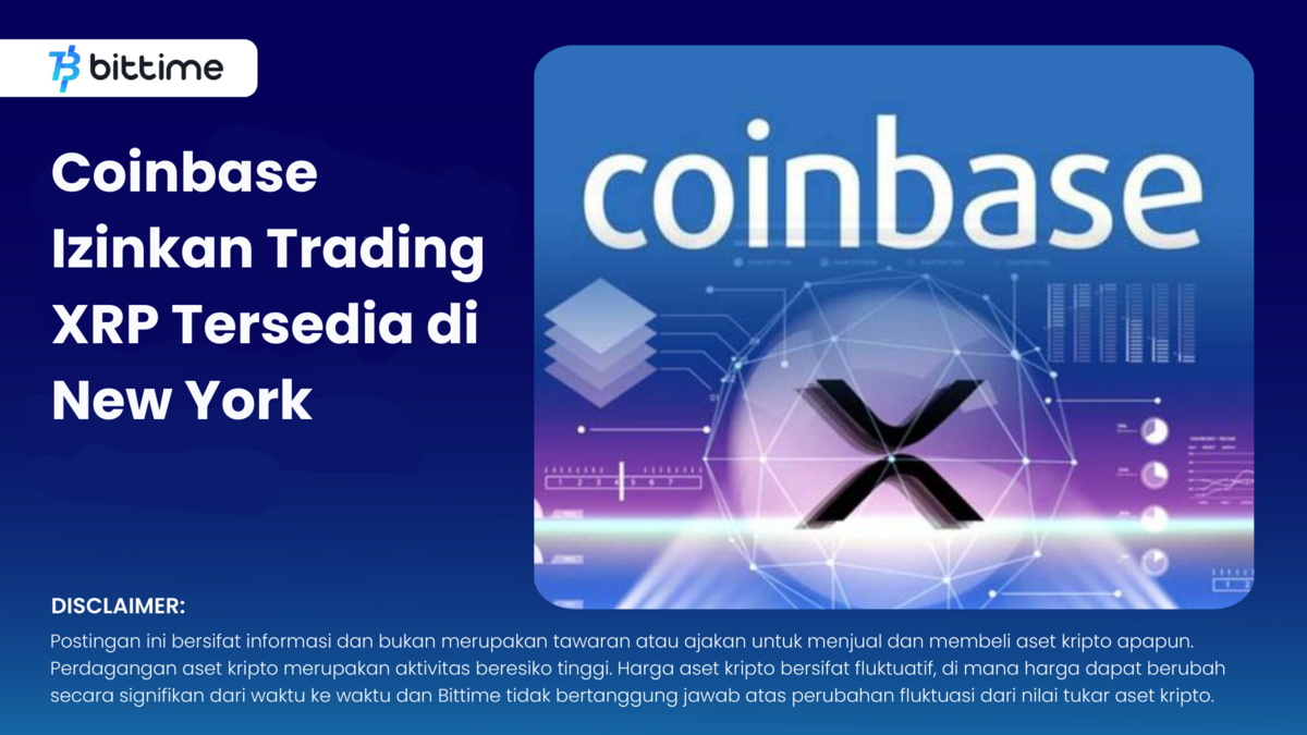 Coinbase Allows XRP Trading Available in New York - Bittime