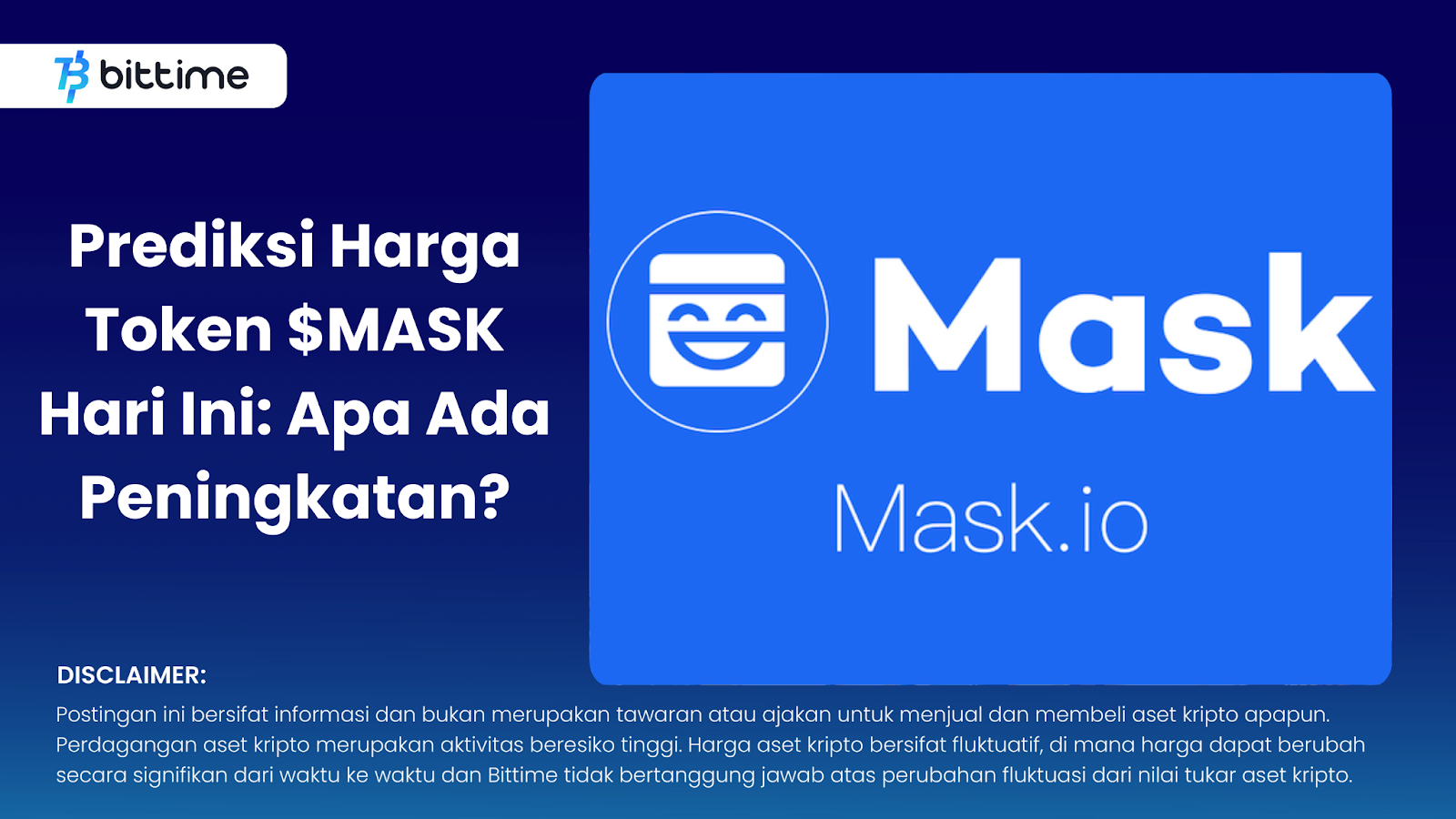 Today's $MASK Token Price Prediction: Is There Any Improvement? – Bittime