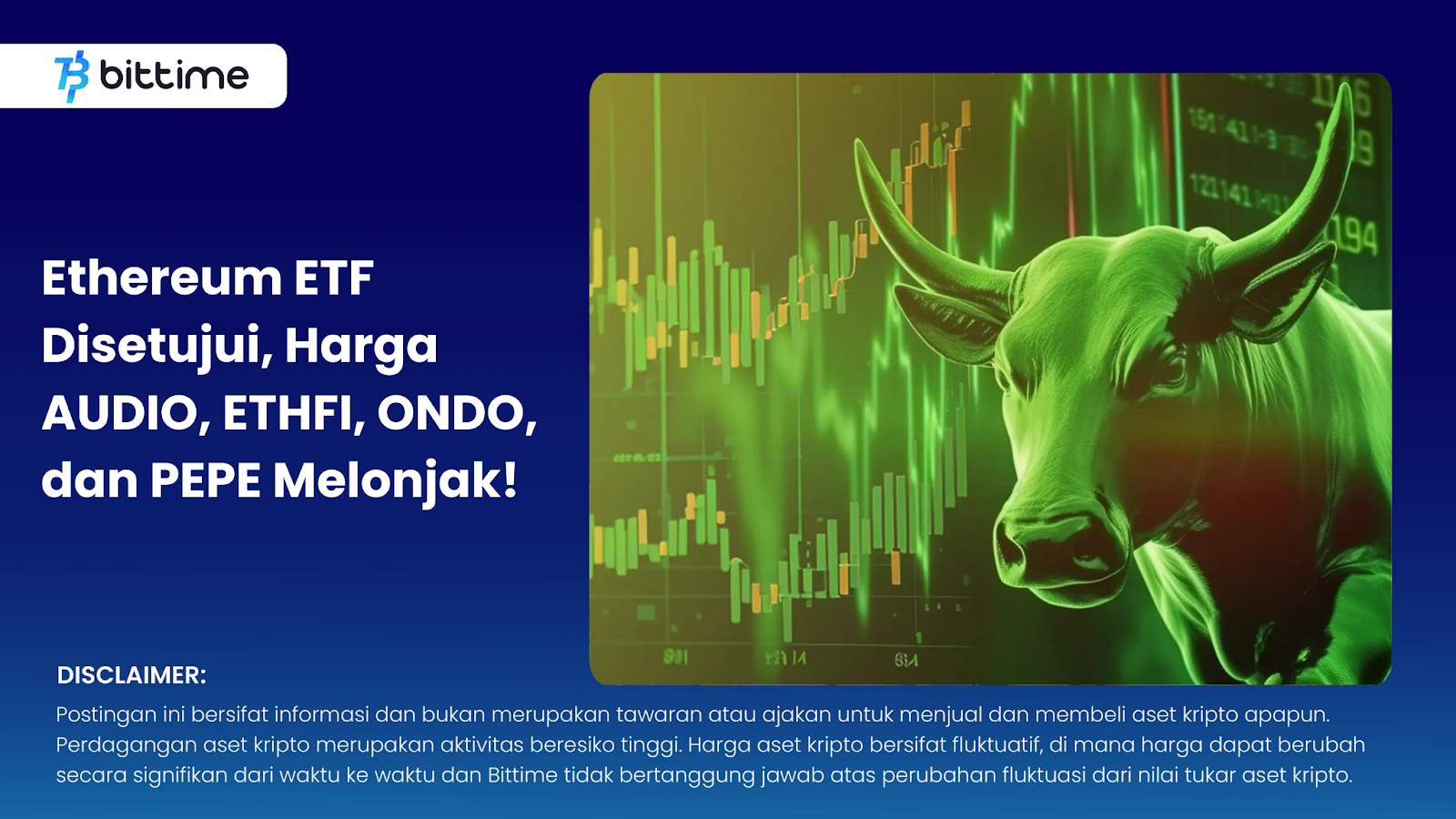 Ethereum ETF Approved, AUDIO, ETHFI, ONDO and PEPE Prices Soar!