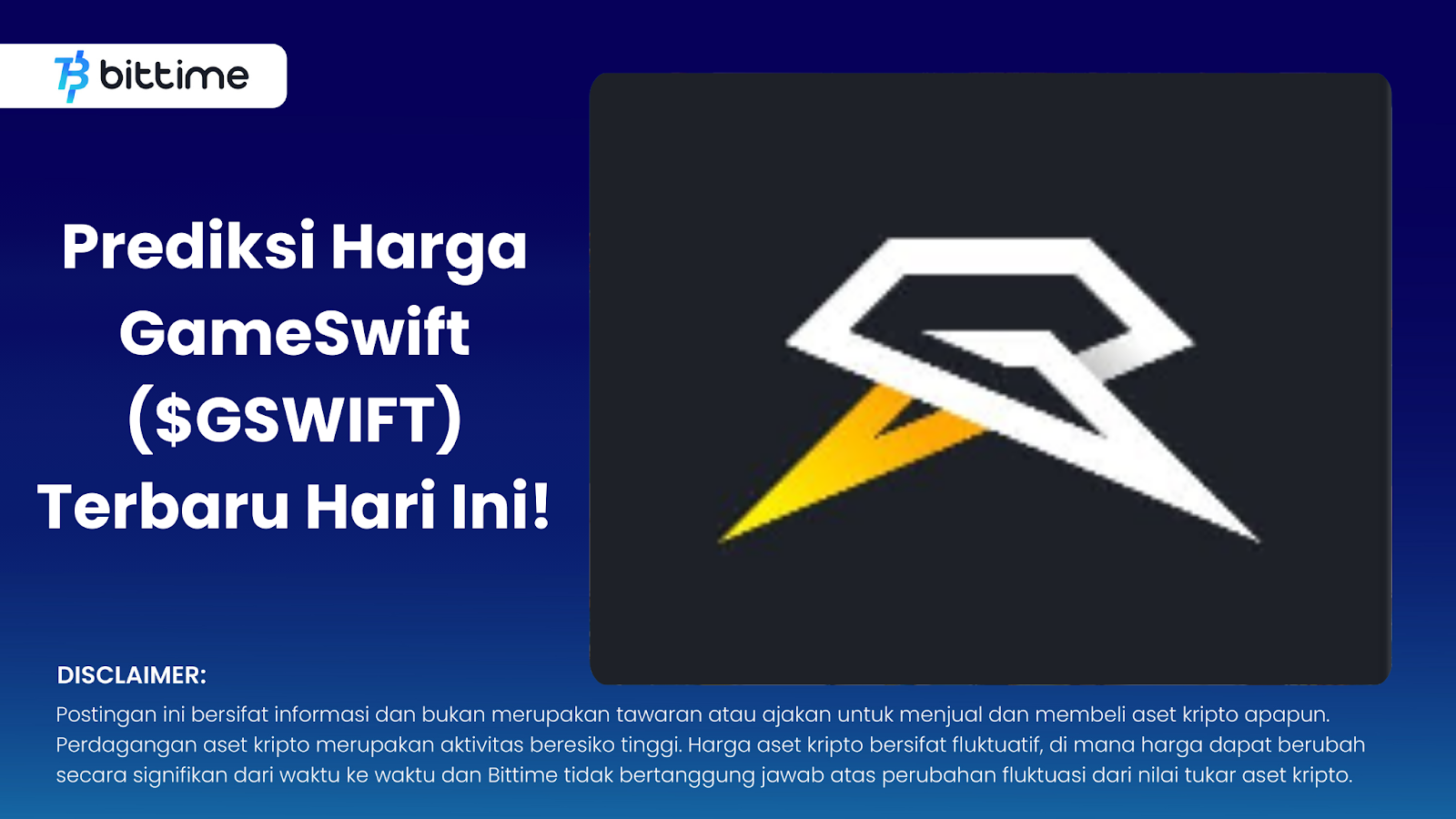 Prediksi Harga GameSwift ($GSWIFT) Terbaru Hari Ini!
