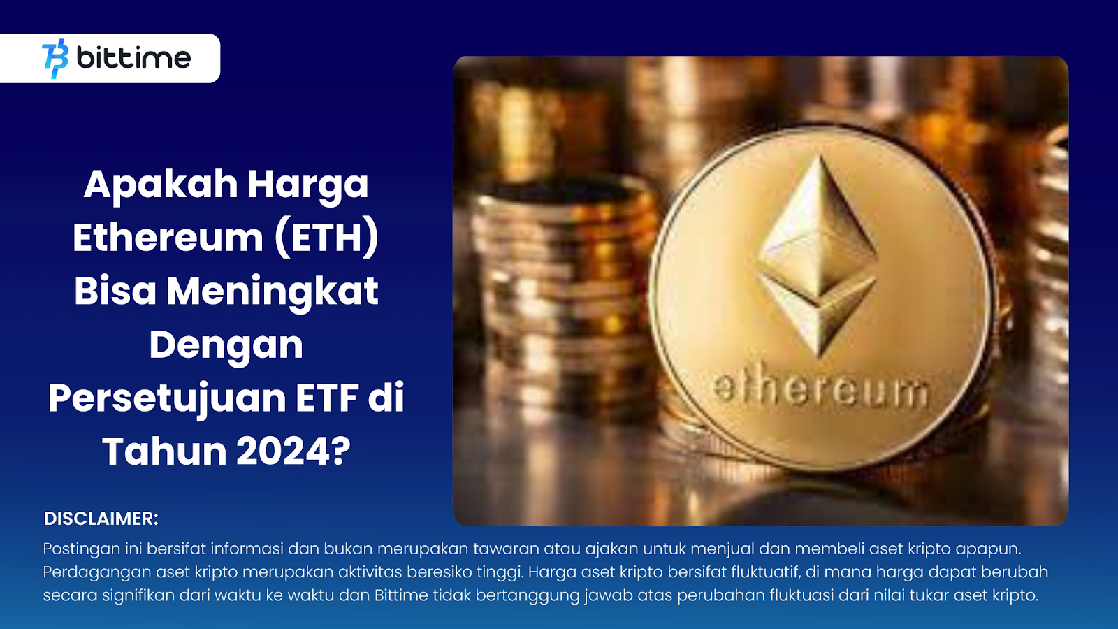 Apakah Harga Ethereum (ETH) Bisa Meningkat Dengan Persetujuan ETF di Tahun 2024?