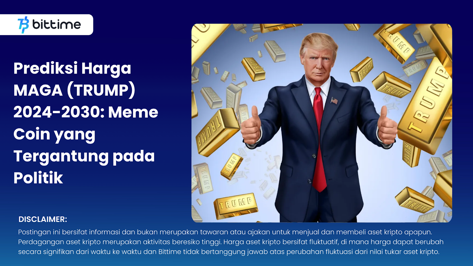 MAGA (TRUMP) Price Prediction 2024-2030: A Meme Coin That Depends on  Politics – Bittime