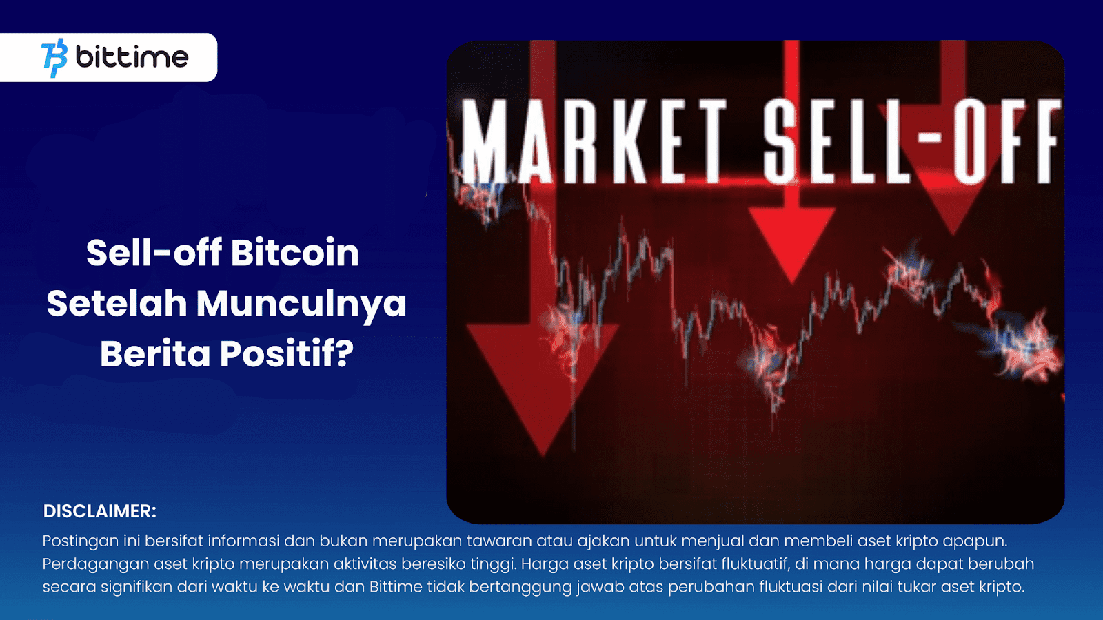 Sell-off Bitcoin 